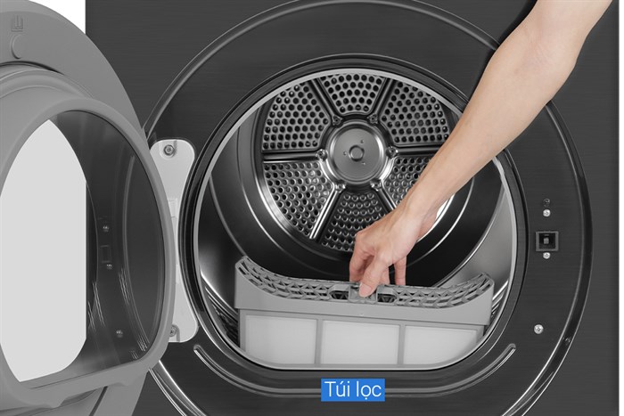 Máy Sấy Bơm Nhiệt Samsung Bespoke AI 17 Kg DV17B9750CV/SV